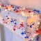 2-Pack 4th of July Patriotic LED String Lights – 13FT Red, White & Blue Star Garland, 40 LED Battery Operated Lights for Independence Day Home & Bedroom Decor